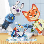 Cute Cartoon Kids Toothbrush 🦊🪥   (Perfect Return Gift For Kids Birthday Parties 🎁🐰)