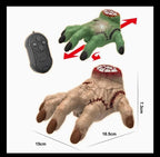 Bring spooky fun to playtime with the RC Crazy Walking Zombie Hand Toy!