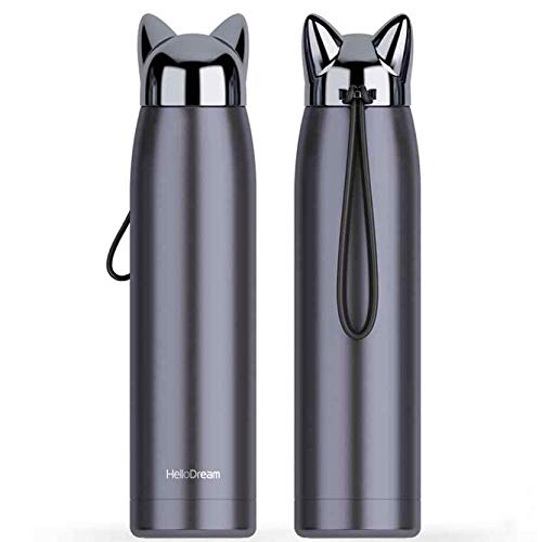 Bunny Girl Flash Fox Water Bottle