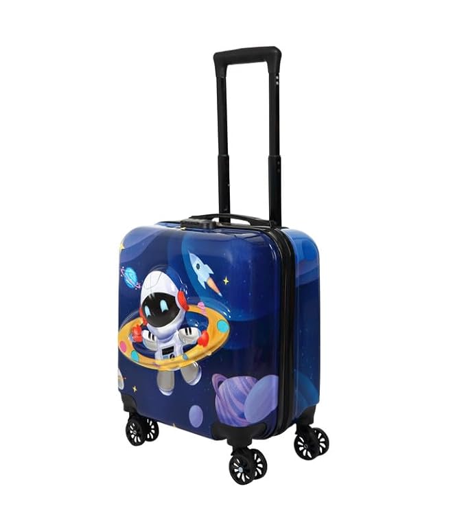 Little Astronaut Space-Themed Kids Suitcase