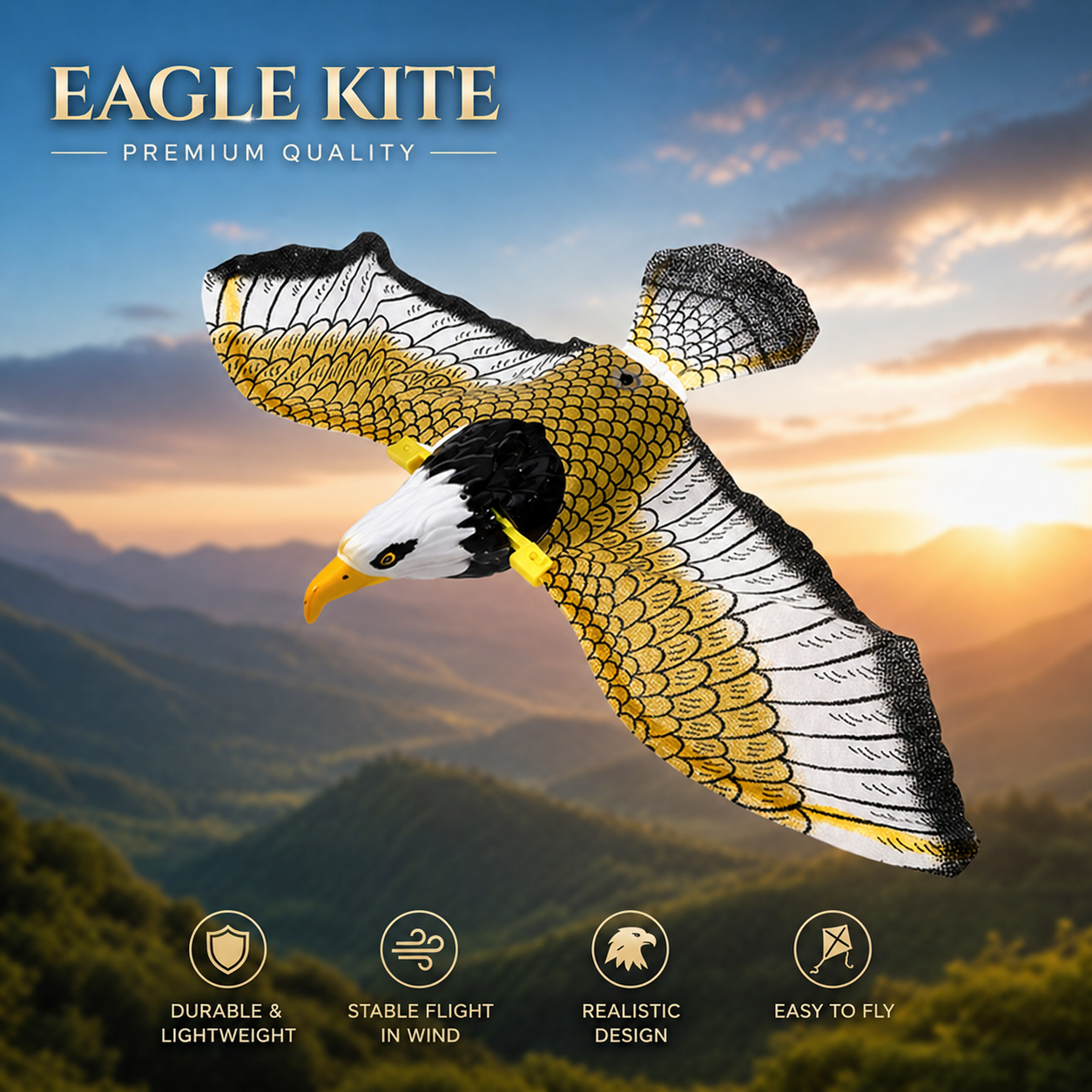 🦅 Watch the eagle flap, fly & rotate! Fun entertainment for kids and pets. Order now! ✨