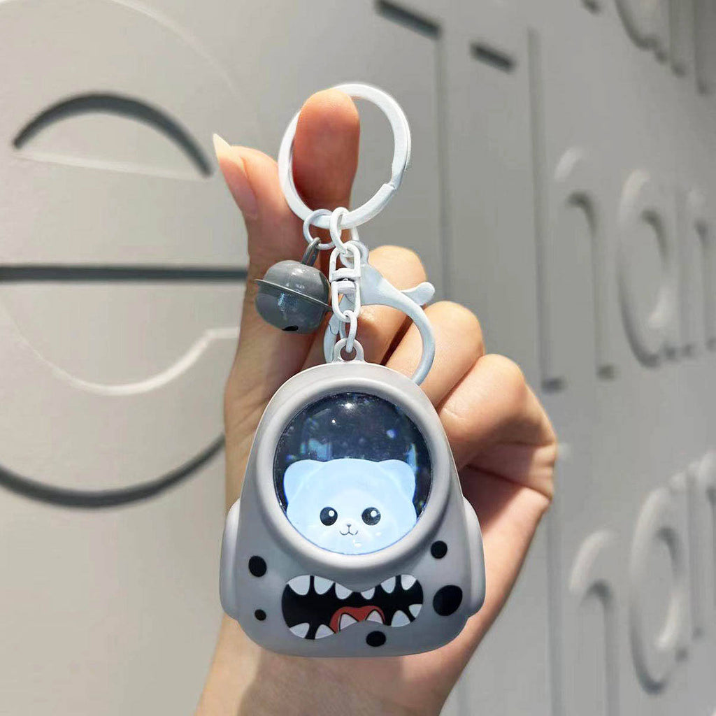 ✨ Cute LED Glow Keychain – Light up your keys, bags, and style wherever you go! 🔑💡(pack of 2)