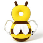 Baby Head Protector Cushion Backpack – Bee Design | Soft Anti-Fall Safety Pillow