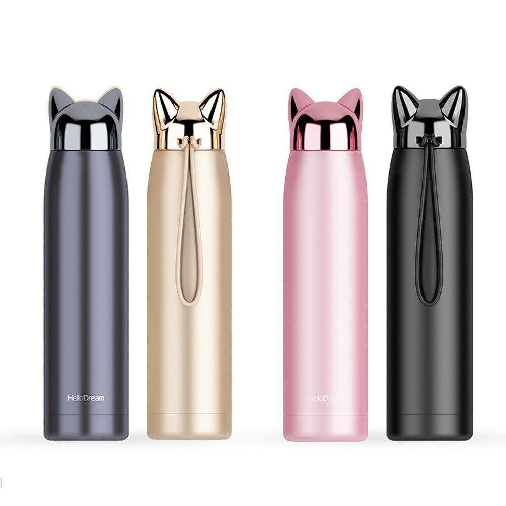 Bunny Girl Flash Fox Water Bottle