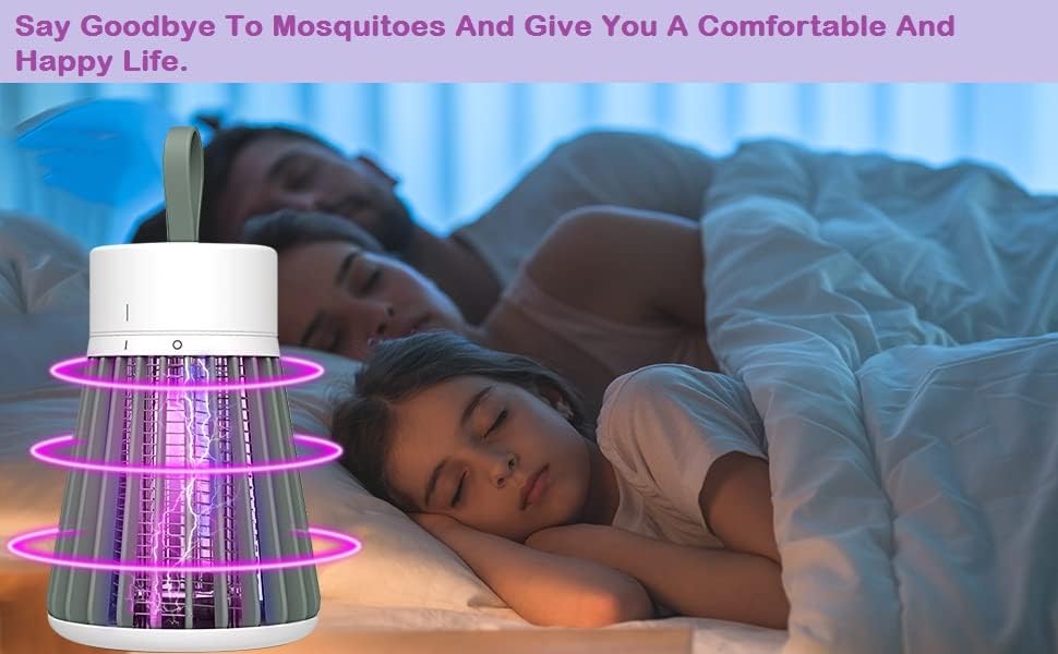 USB Mosquito Killer Lamp – Silent UV Mosquito Trap