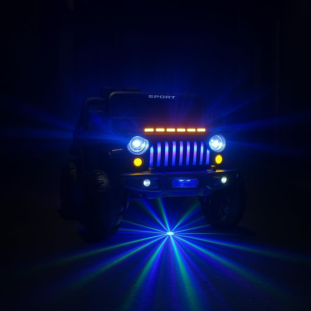 Bront Battery Operated Ride on Jeep