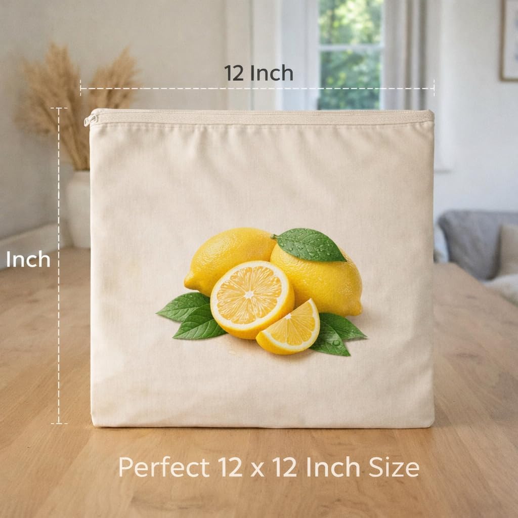 Reusable Fridge Storage Bags – Pack of 10 Cotton Fruit & Vegetable Organizer Pouches