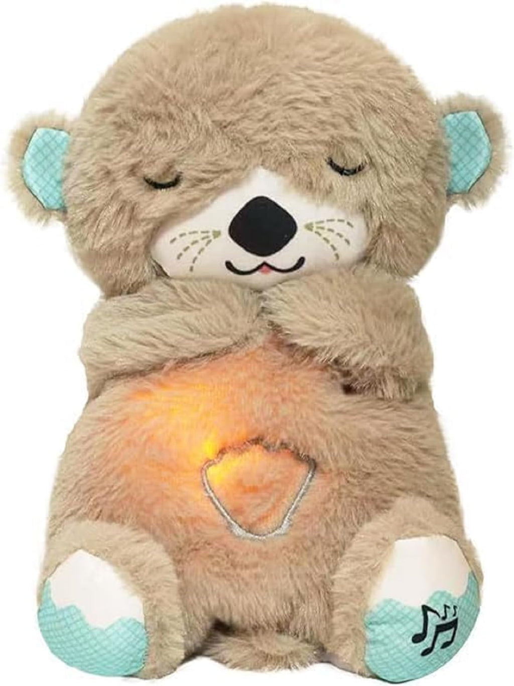 Premium Breathing Plush Bear with Glowing Heart 🧸💖✨