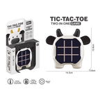 Tic Tac Toe Game, Animal-Themed 2-in-1 Handheld Puzzle Game Console