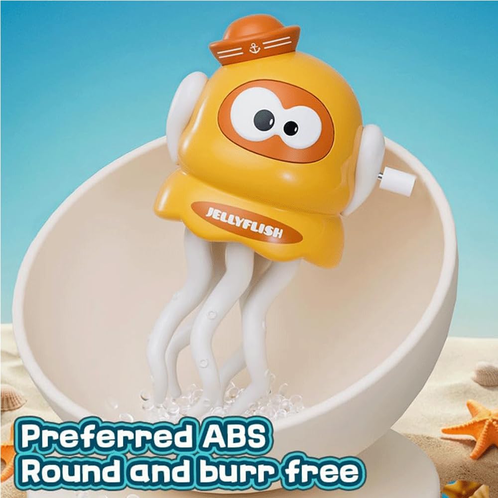 Wind-Up Jellyfish Twist Toy – No Battery Required, Fun Wiggling Action for Kids