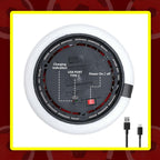 Air Football Toy Hover Soccer Ball Floating Soft Foam Bumper With LED Lights Hoverball