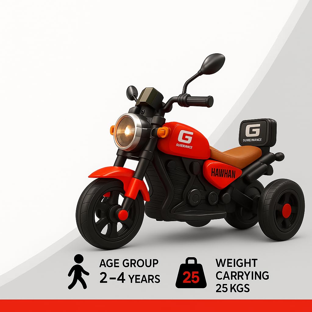 3F Racer Kids Battery Operated Ride on Bike