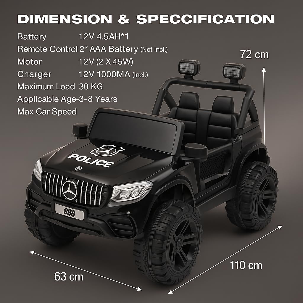 Battery Operated Jeep for Kids