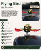 Flying Bird Car & Bike Decor 🚗🏍️🐦