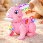Cute Bunny LED Musical Crawling Toy for Kids 🐰✨