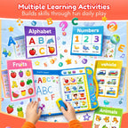 Interactive Intelligence Learning Book for Kids with Sound & Phonics (Ages 3+)