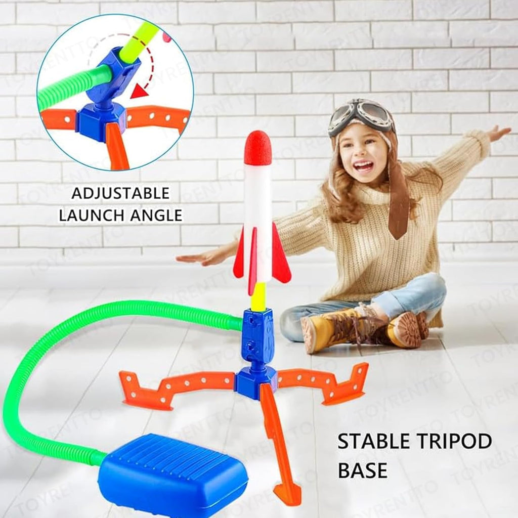 Kids Foam Rocket Launcher Toy – Outdoor Fun Jump Rocket (Copy)