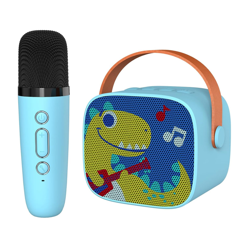 Dinosaur Karaoke Speaker for Kids with Mic