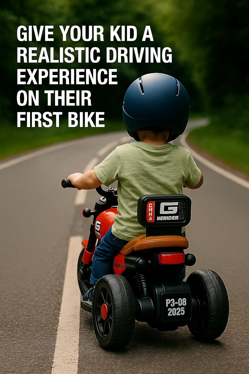 3F Racer Kids Battery Operated Ride on Bike