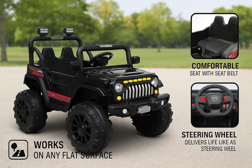 Bront Battery Operated Ride on Jeep