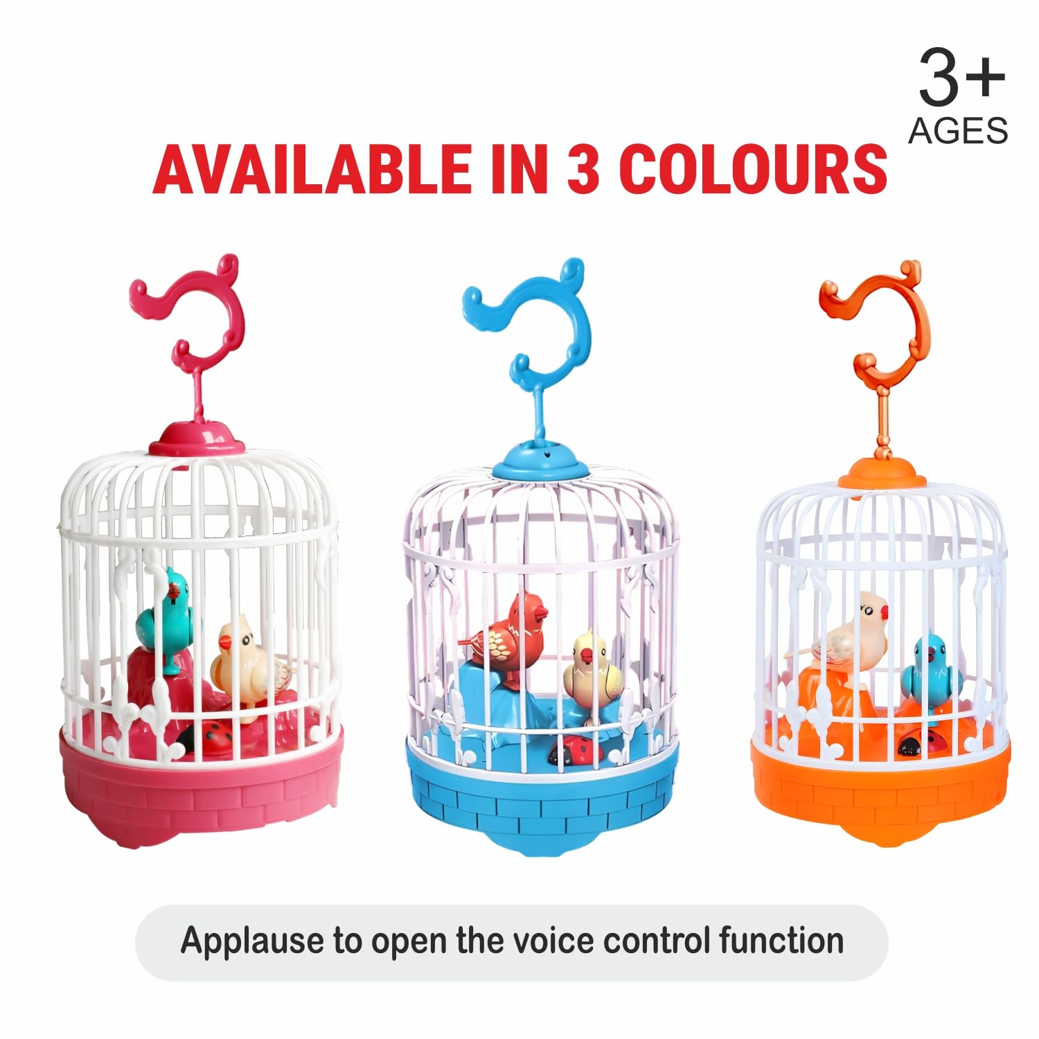 Cute Musical Bird Cage Toy 🐦🎶