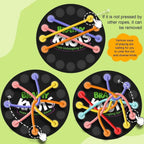 Rope Untangling Game, Colorful Twisted Rope Puzzlespiel