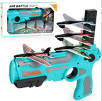 Air Battle Launcher Gun Toy – Foam Glider Plane Shooting Game for Kids