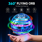 Flying LED Spinner Ball Toy – Boomerang Mini Drone