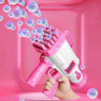 Kids Automatic Multi-Nozzle Bubble Blaster Gun