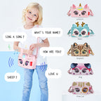 Interactive Purse Pet – Blinking & Sound-Activated Girls Bag