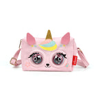 Interactive Purse Pet – Blinking & Sound-Activated Girls Bag