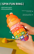 Kids Interactive Counting & Math Learning Bottle with Sling Strap