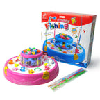Electric Rotating Fishing Game Toy for Kids