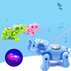 Clever Elephant Musical Walking Toy with Lights & Sound for Kids (3+ Years) 🐘🎵