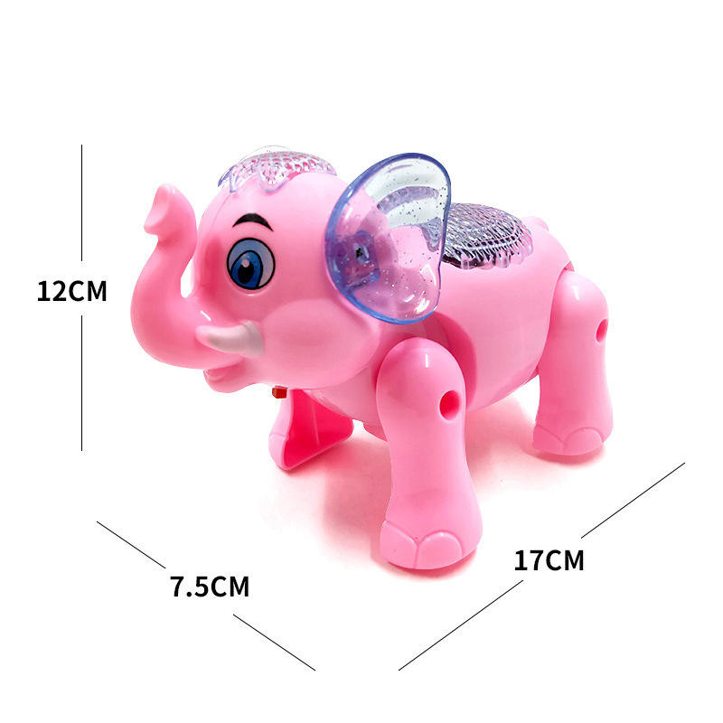 Clever Elephant Musical Walking Toy with Lights & Sound for Kids (3+ Years) 🐘🎵