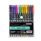 12 Color Neon Gel Ink Pen Set 1mm