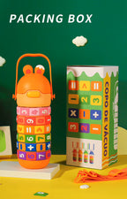 Kids Interactive Counting & Math Learning Bottle with Sling Strap