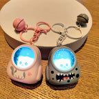 ✨ Cute LED Glow Keychain – Light up your keys, bags, and style wherever you go! 🔑💡(pack of 2)