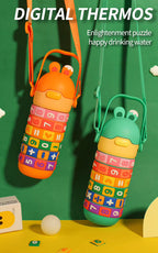 Kids Interactive Counting & Math Learning Bottle with Sling Strap
