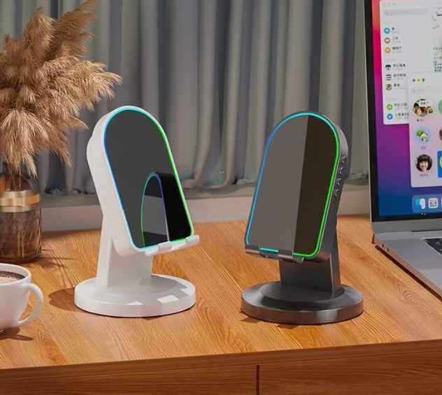 Wireless Induction Bluetooth Speaker Mobile Stand