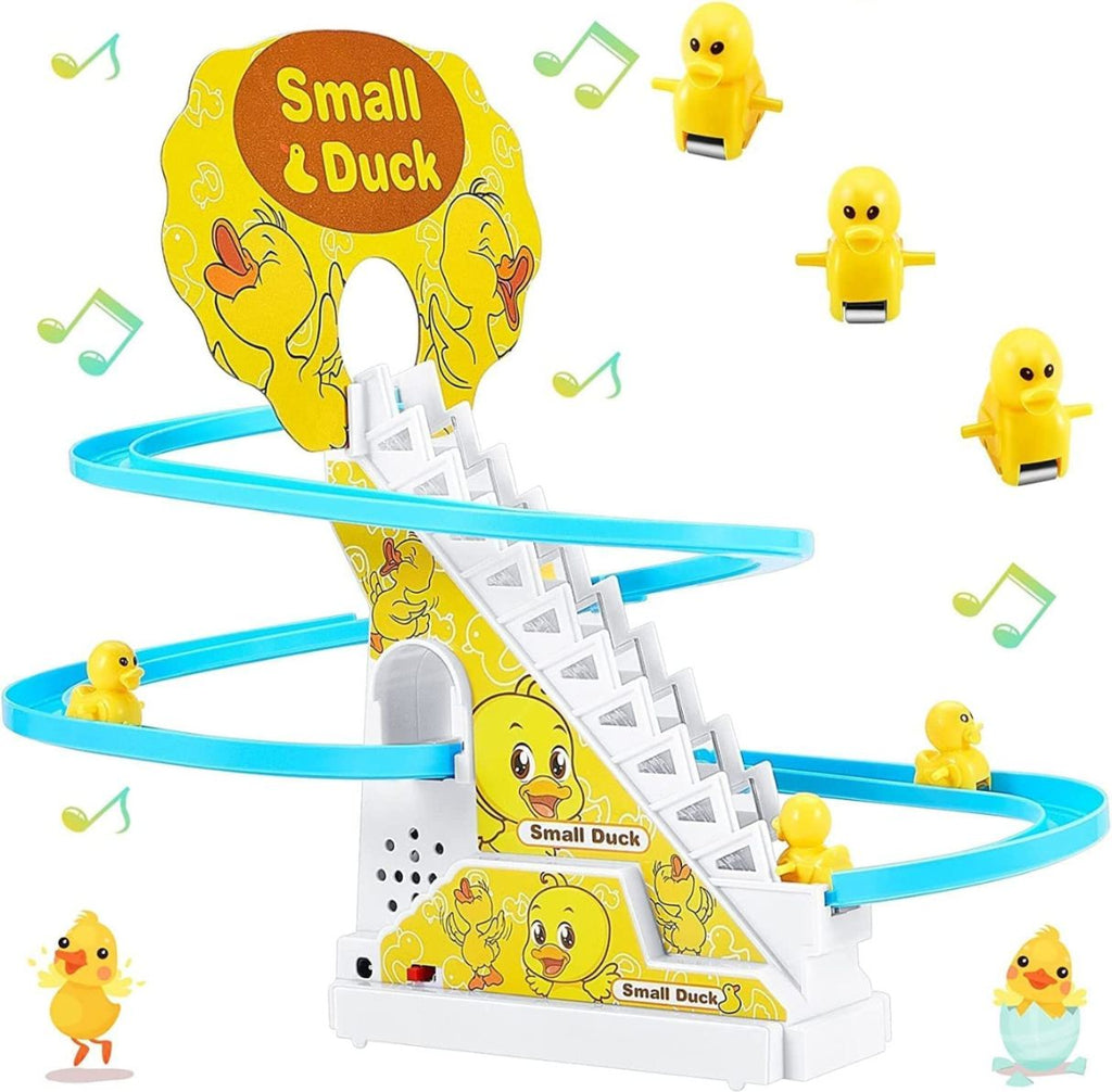 🐥 Small Duck Climbing Stair Toy With Music & Lights 🎵