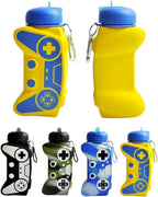 🎮 Game Controller Shape Silicone Water Bottle – 550ML
