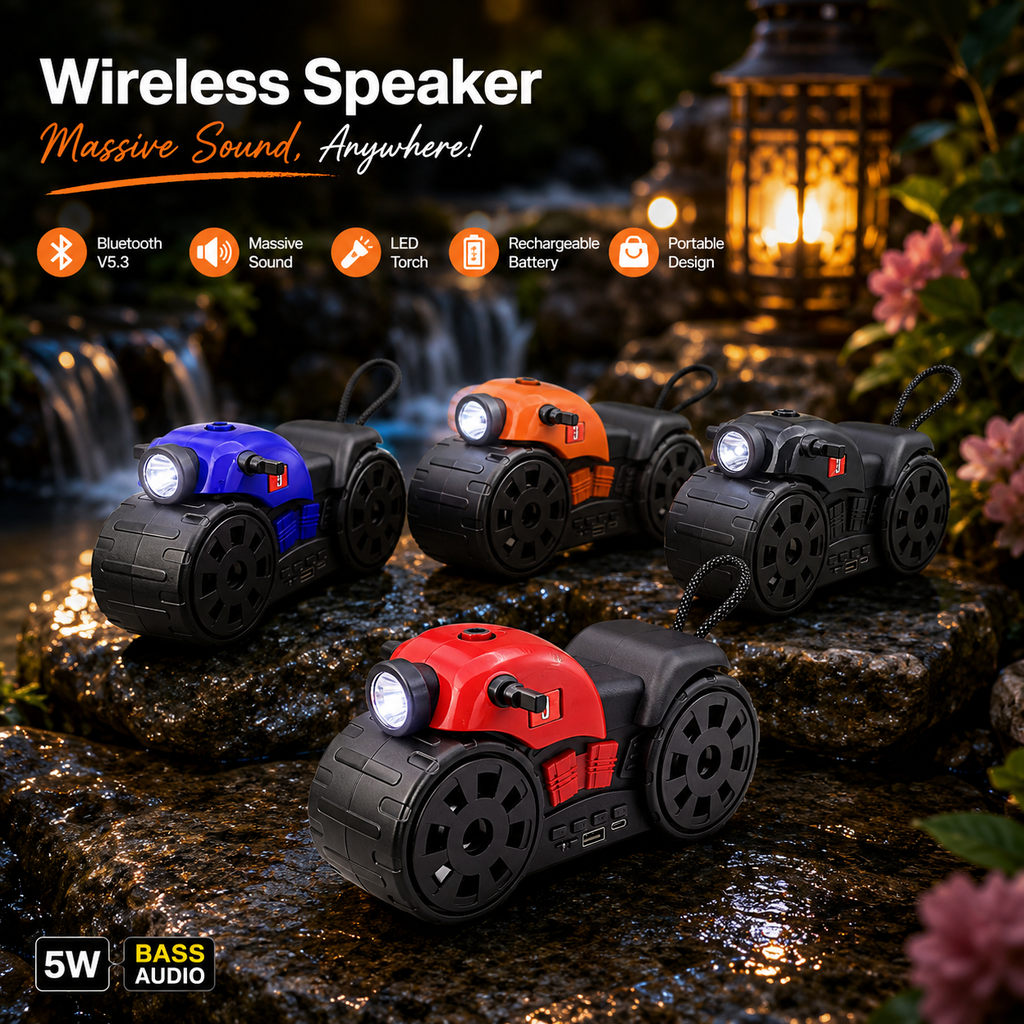 Bike Shape Bluetooth Speaker