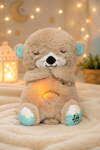 Premium Breathing Plush Bear with Glowing Heart 🧸💖✨