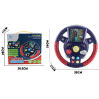 Musical Kids Steering Wheel Toy with Engaging Car Sounds