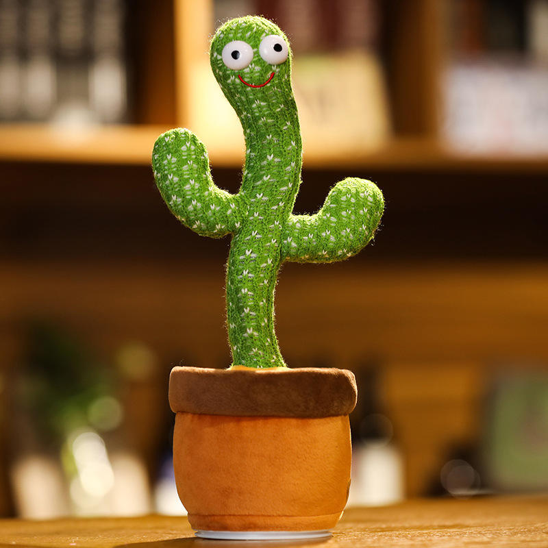🌵 Dancing Cactus Toy – Sing, Talk & Dance!