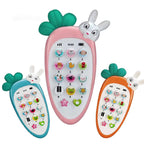 Kids Intelligent Mobile Phone Toy with Music & Learning Modes | Educational Cartoon Phone for Toddlers