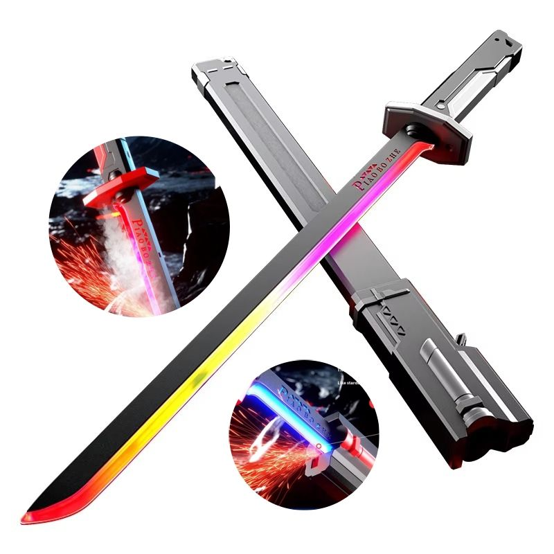 LED Light-Up Futuristic Toy Sword for Kids
