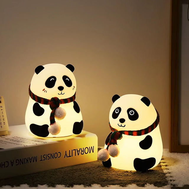 Luxury Panda Silicone Night Lamp – Premium Portable Ambient Glow