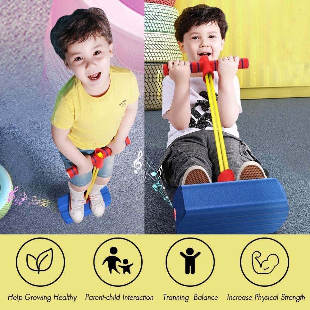 Kids Pogo Jumper – Fun Squeaky Hopping Toy